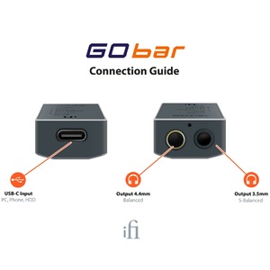 USB-ЦАП / усилитель для наушников iFi Audio GO bar