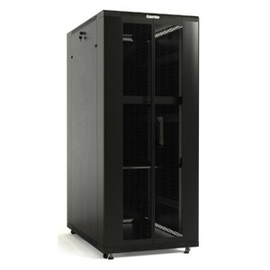 Напольный рэковый шкаф 19 дюймов Hyperline TTB-4281-DD-RAL9004