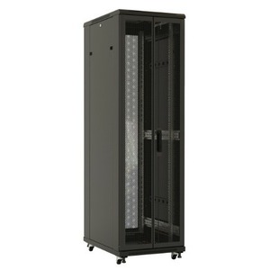 Напольный рэковый шкаф 19 дюймов Hyperline TTB-4281-DD-RAL9004