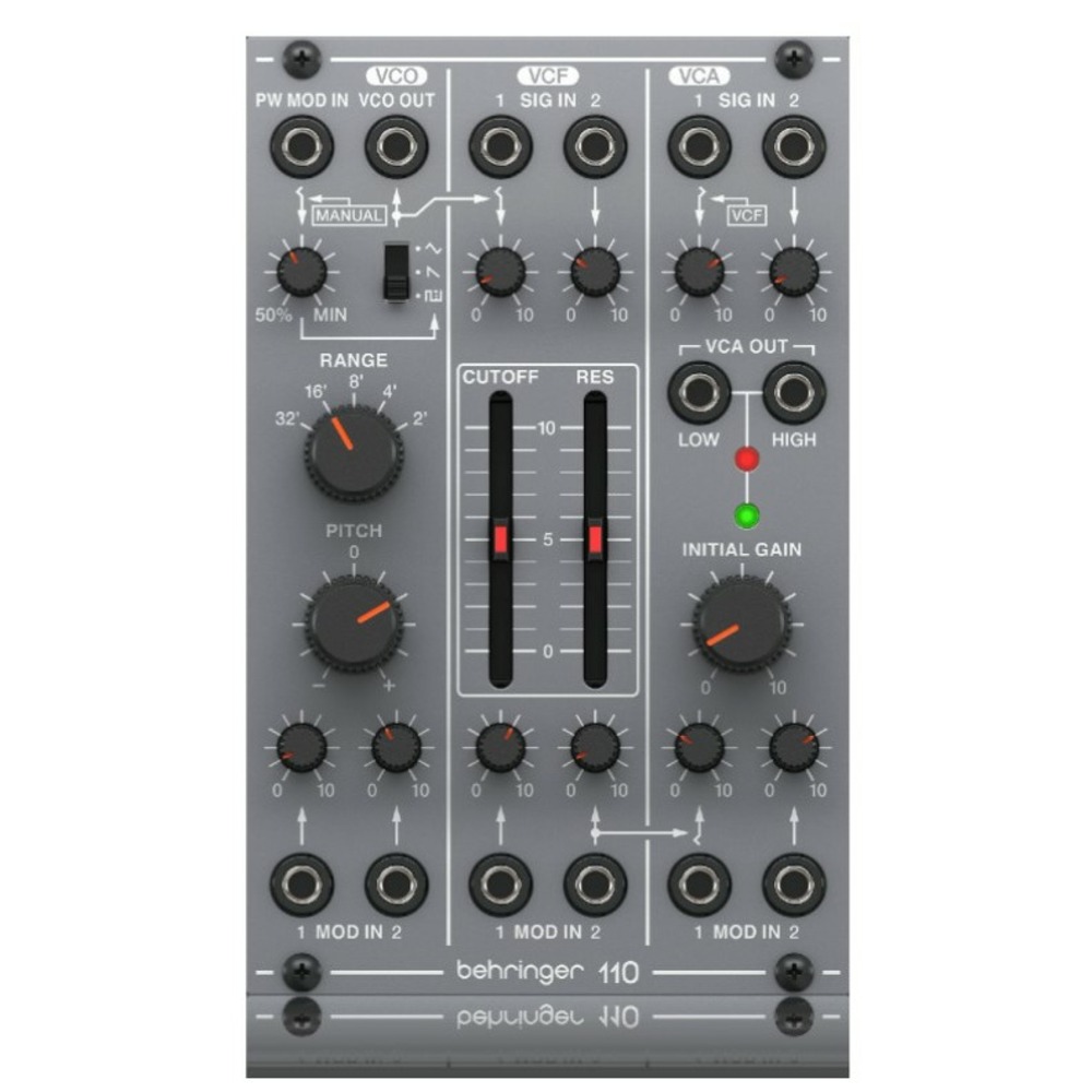 Модульный синтезатор Behringer 110 VCO/VCF/VCA