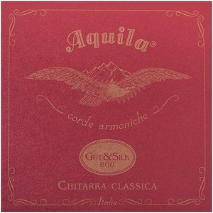 Струны для классической гитары AQUILA GUT & SILK 800 75C