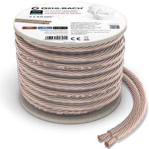 Кабель акустический на катушке Oehlbach 305 Performance Speaker Wire SP-40 Transparent 30.0m