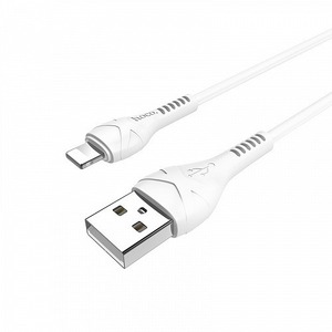 USB Lightning кабель hoco 6931474710499 X37, белый 1.0m