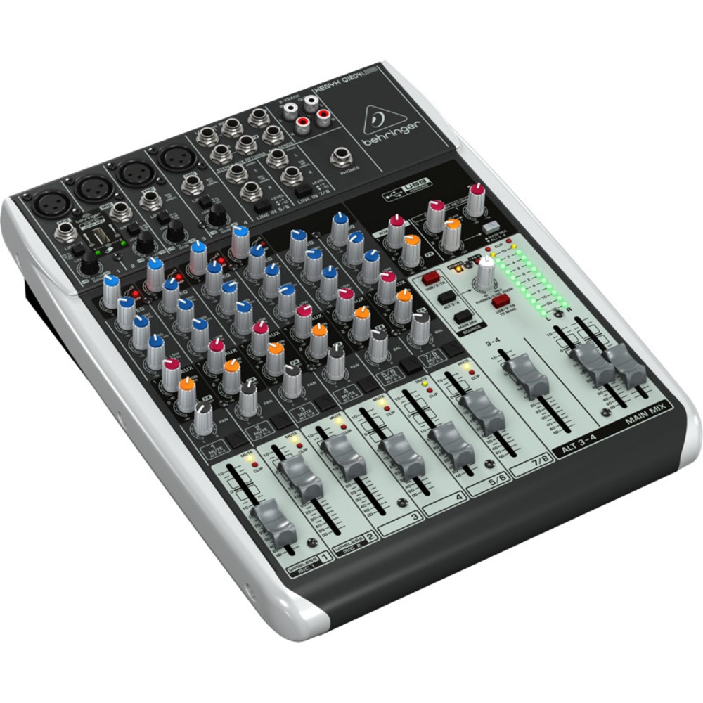 Аналоговый микшер Behringer XENYX Q1204USB