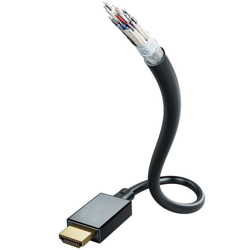 Кабель HDMI Inakustik 3139910015 White Ultra High Speed HDMI 1.5m