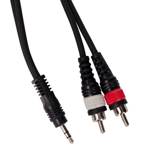 Кабель аудио 1xMini Jack - 2xRCA Rockdale XC-001-3M 3.0m