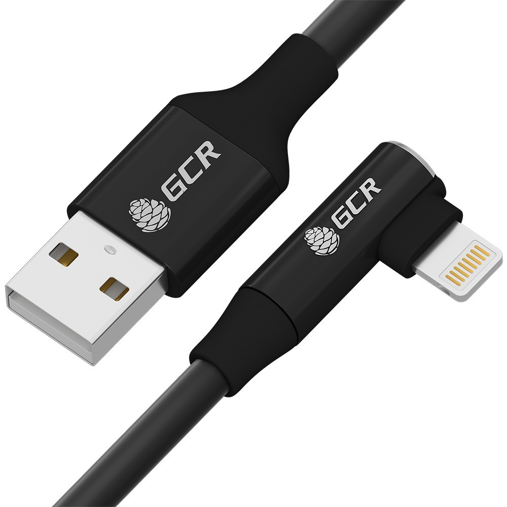 Кабель USB 2.0 Тип A - Lightning Greenconnect GCR-53437 1.3m