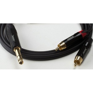 Кабель аудио 1xJack - 2xRCA Shnoor JS2RCA 1.0m