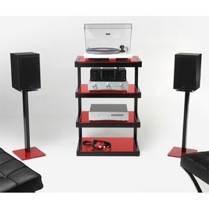 Hi-Fi стойка Norstone ESSE HiFi black/red