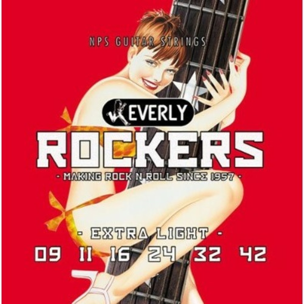 Струны для электрогитары Everly 9009 Rockers