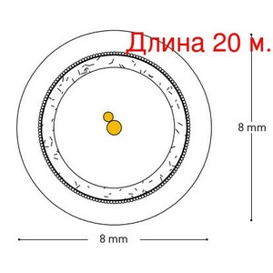 Кабель аудио на метраж QED (QE6119) Performance Audio 40i (20м.)