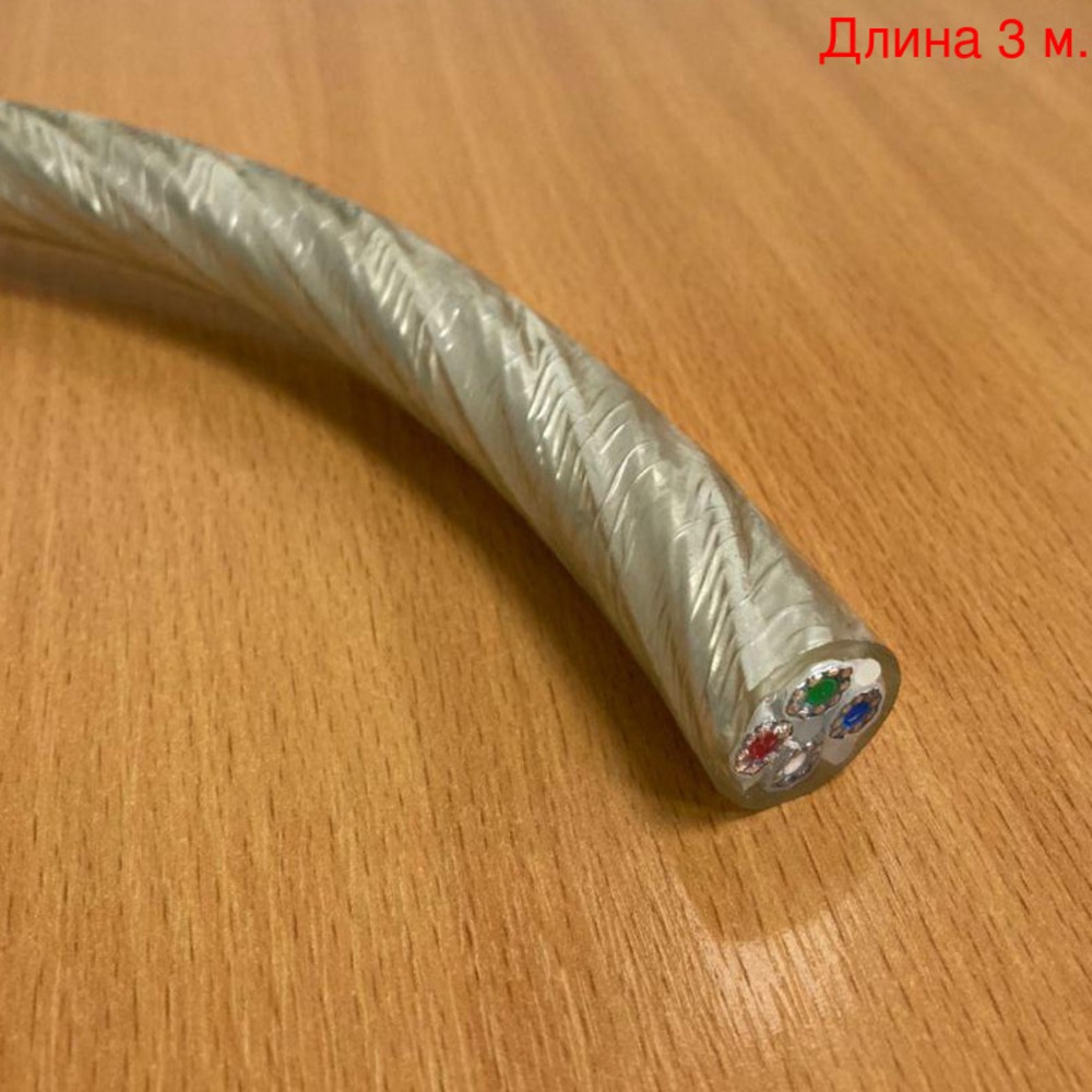 Кабель акустический на метраж QED (C-GNSSBW/30) Genesis Silver Spiral Bi-Wire (3м.)