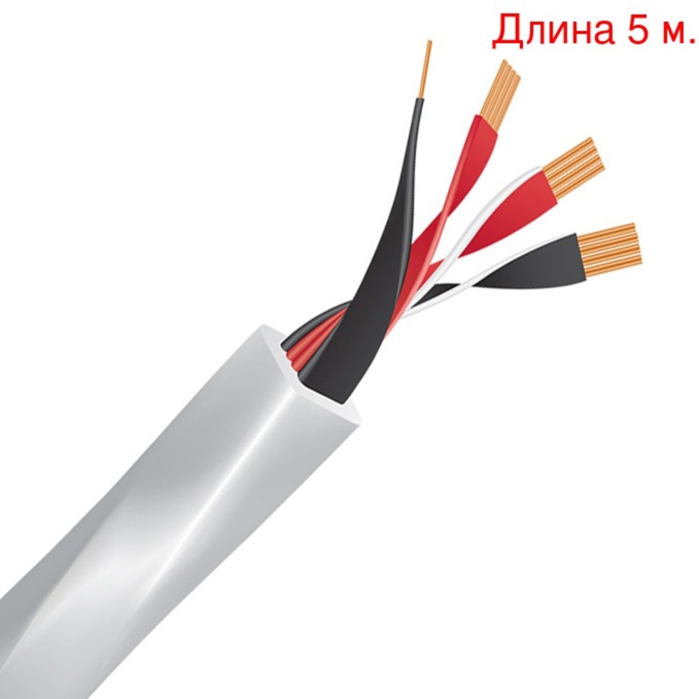 Кабель акустический на метраж WireWorld SOSM075-8 Solstice 8 Speaker Cable (5м.)