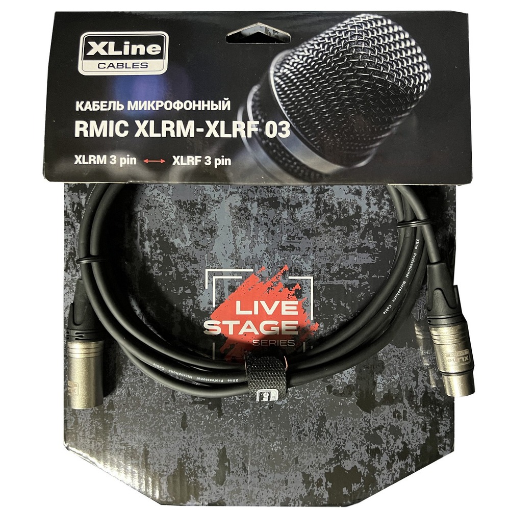 Кабель аудио 1xXLR - 1xXLR Xline Cables RMIC XLRM-XLRF 20 20.0m