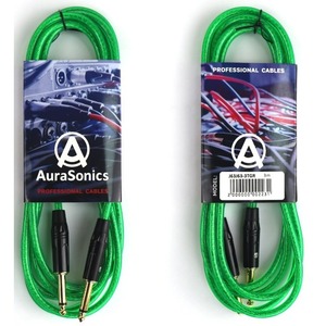 Кабель аудио 1xJack - 1xJack AuraSonics J63J63-3TGR 3.0m