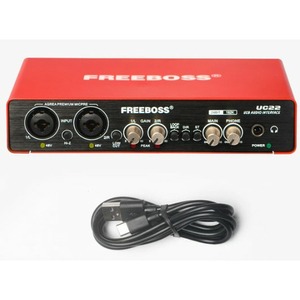 Внешняя звуковая карта с USB FREEBOSS UC22