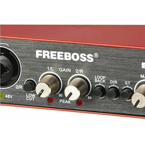 Внешняя звуковая карта с USB FREEBOSS UC22