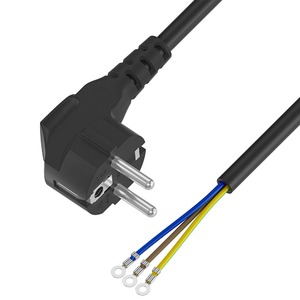 Кабель силовой Schuko - Pin Greenconnect GCR-55240 1.0m