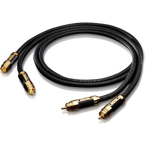 Кабель аудио 2xRCA - 2xRCA Oehlbach 13836 State of the art Black Connection Master 2.0m