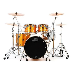 Ударная установка DW PERFORMANCE FINISH PLY Ударная установка 20"-10"-12"-14"  золотистая