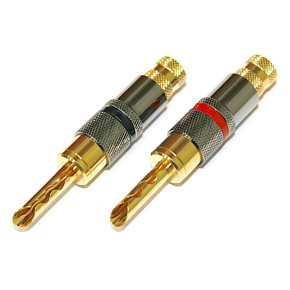 Разъем Банана Aec Connectors BP-304 Gold Set-2