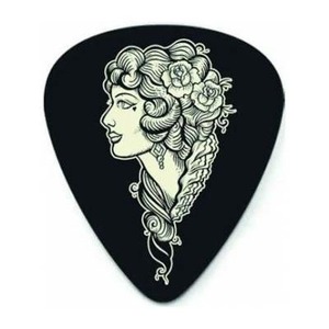 Медиатор DUNLOP L17R060 VOODOO QN-36/BG