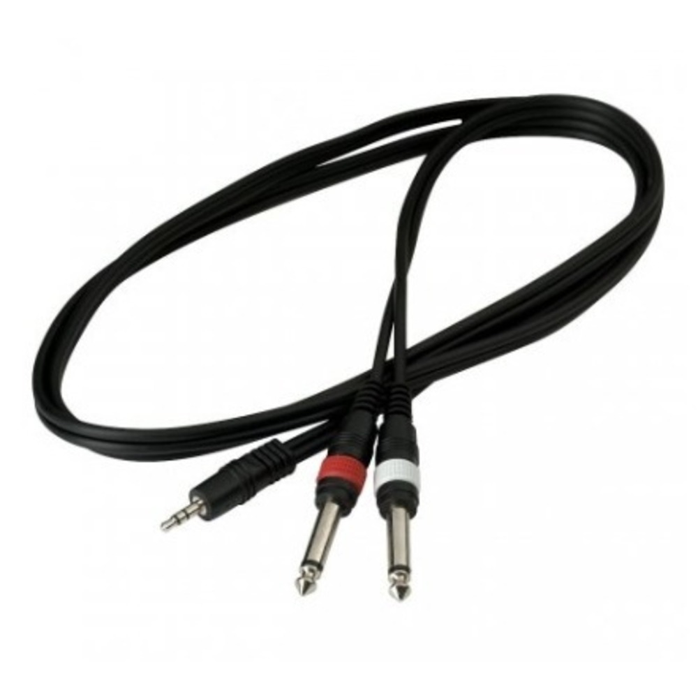 Кабель аудио 1xMini Jack - 2xJack Rockcable RCL 20912 D4