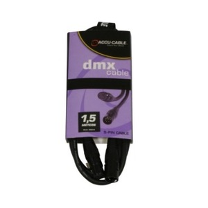 Кабель DMX с разьемами American DJ AC-DMX5/1.5 1.5m