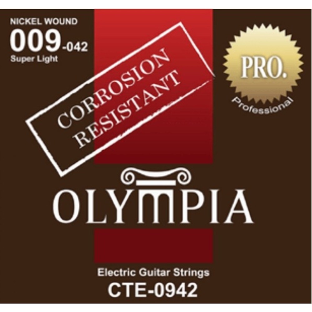 Струны для электрогитары Olympia CTE0942