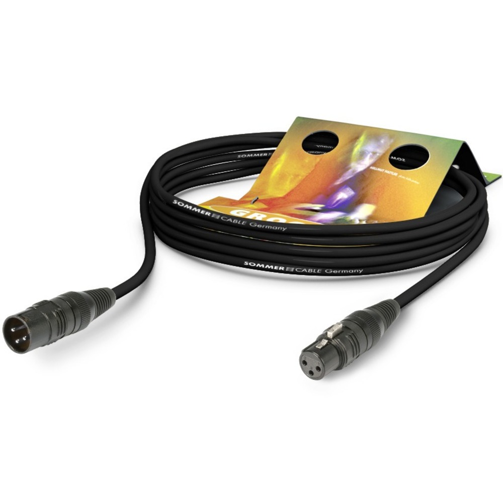 Кабель AES/EBU 1xXLR - 1xXLR Sommer Cable B2CE-2000-SW 20.0m