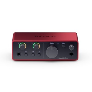 Комплект оборудования для звукозаписи FOCUSRITE Scarlett Solo Studio 4th Gen