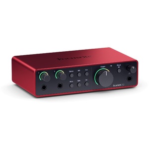 Внешняя звуковая карта с USB FOCUSRITE Scarlett 2i2 4th Gen