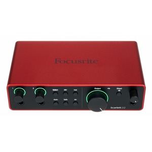 Внешняя звуковая карта с USB FOCUSRITE Scarlett 2i2 4th Gen