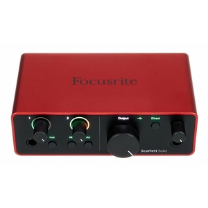 Внешняя звуковая карта с USB FOCUSRITE Scarlett Solo 4th Gen