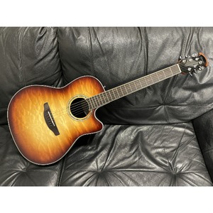 Электроакустическая гитара Ovation CS24X-7C Celebrity Standard Plus Mid Cutaway Cognac Burst Gloss