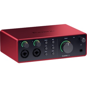 Внешняя звуковая карта с USB FOCUSRITE Scarlett 4i4 4th Gen