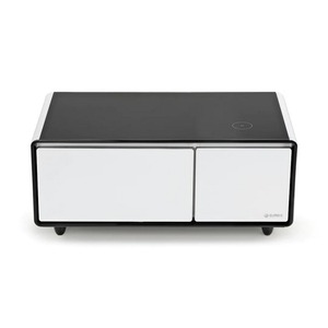 Умный кофейный столик с холодильником Eureka TB90 White+Black