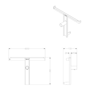 Стойка-переходник саб-сателлит SVS Audiotechnik CASCADE 206A POLE Adapter