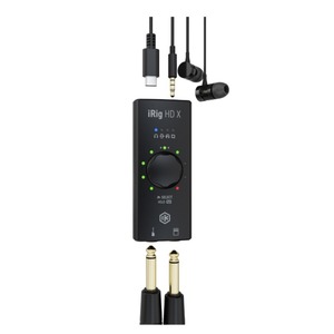 Внешняя звуковая карта с USB IK MULTIMEDIA iRig HD X