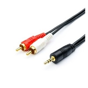 Кабель аудио 1xMini Jack - 2xRCA GoPower 00-00027488