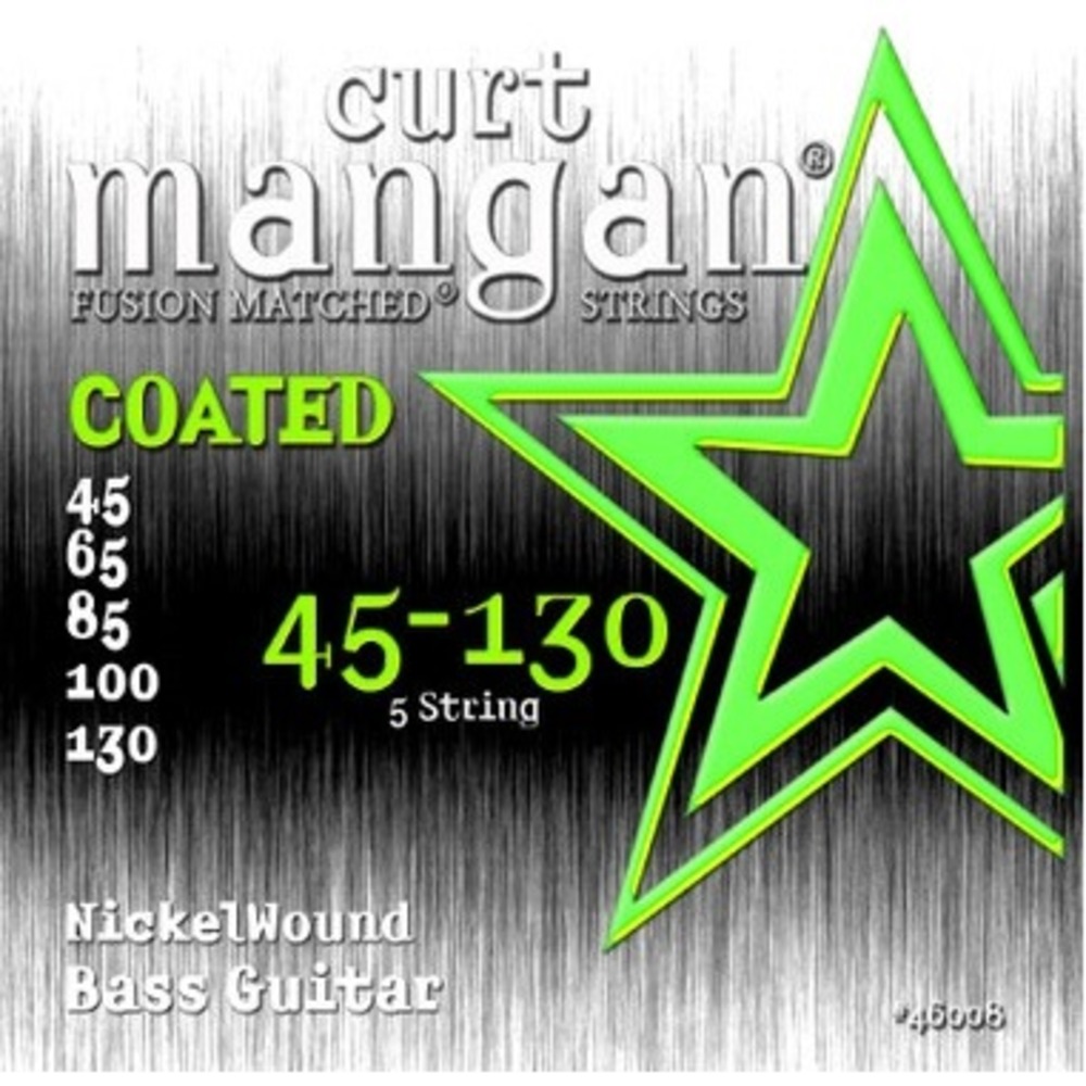 Струны для бас-гитары CURT MANGAN 46008 Nickel Plated Coated 5-String