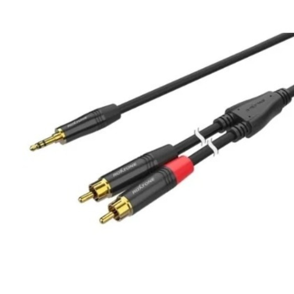 Кабель аудио 1xMini Jack - 2xRCA Roxtone PACC150/10 10.0m