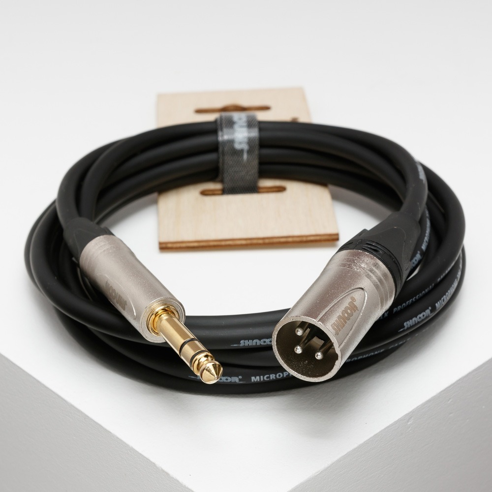 Кабель аудио 1xJack - 1xXLR Shnoor MC226-XMJS-0.15m