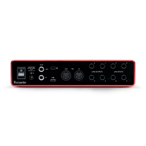 Внешняя звуковая карта с USB FOCUSRITE Scarlett-8i6-3rd-gen