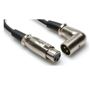 Кабель аудио 1xXLR - 1xXLR GS-PRO XLR3M-R-XLR3F black 1.0m