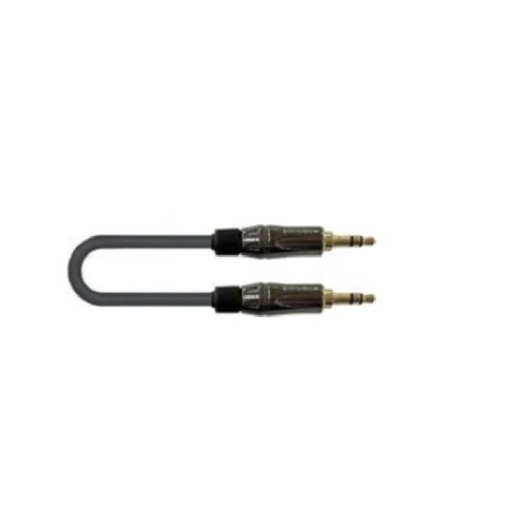 Кабель аудио 1xMini Jack - 1xMini Jack Leem AMP-3 0.9m