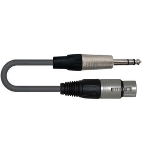 Кабель аудио 1xJack - 1xXLR Leem SPTF-3 1.0m