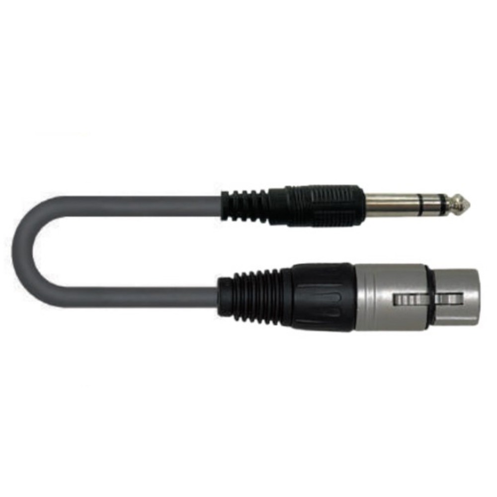 Кабель аудио 1xJack - 1xXLR Leem STBF-10 3.0m