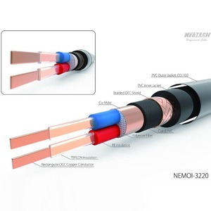 Кабель аудио 2xRCA - 2xRCA Neotech NEMOI-3220 RCA 1.0m