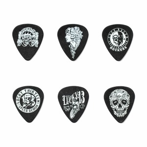 Медиатор DUNLOP L13CT073 Lucky 13 Pick Tin